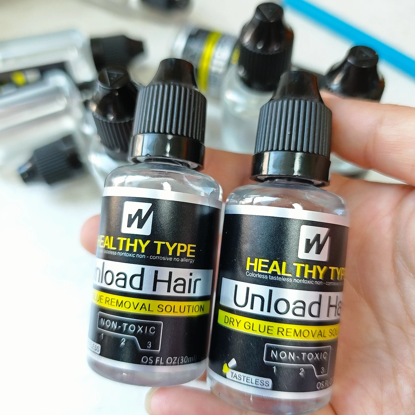 Оптовая продажа, 10 шт., средство для удаления клея для парика, 30 мл, средство для удаления клея для волос, парик для кружевного склеивания, лента для утка кожи, профессиональное наращивание волос