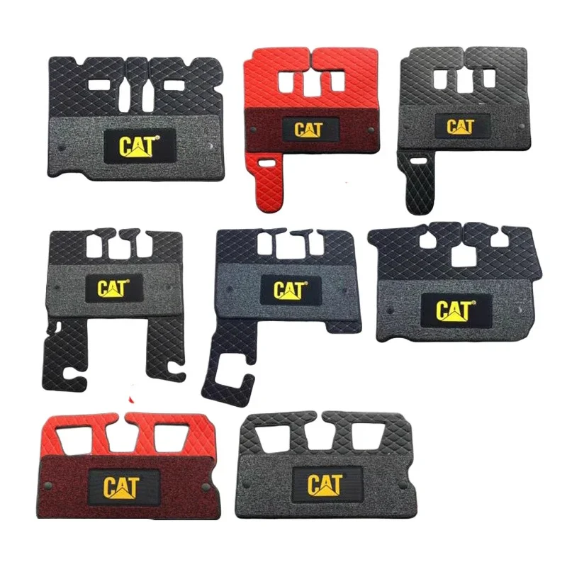 For Caterpillar cat foot mat E307 E312 E200 E320bC E336d D2gc floor rubber foot pedal floor excavator accessories