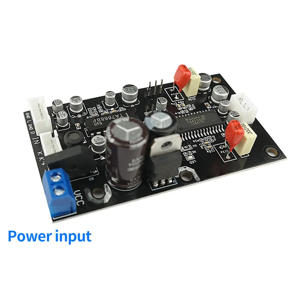 TA7668 Perekam Pita Stereo Papan Preamplifier Kepala Magnetis dengan CXA1332 Dolby Perekam Pita Pengurang Kebisingan Preamp