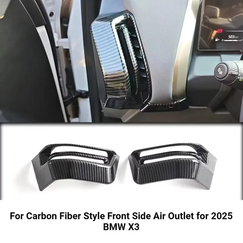 For 2025 New BMW X3 Interior Trim Kit Gear Shift Frame Armrest Box Rear Air Vent Cover Window Lift Panel Anti-Scratch Mod Parts
