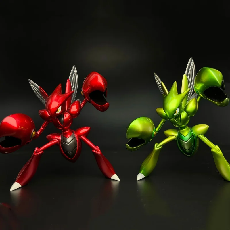 

9 см/3,54 дюйма аниме Pokemon Scizor фигурка богомола фигурка ПВХ статуя настольный орнамент коллекция модель игрушки подарки