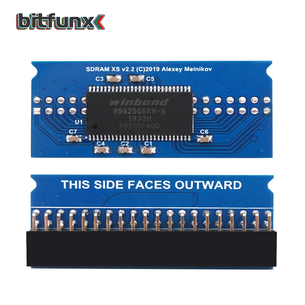 BitFunx Manual Welding SDRAM Extra Slim (XS-DS) v2.9 Board 128MB Memory Chip For MisTer FPGA Core Control Kit Terasic DE10-Nano