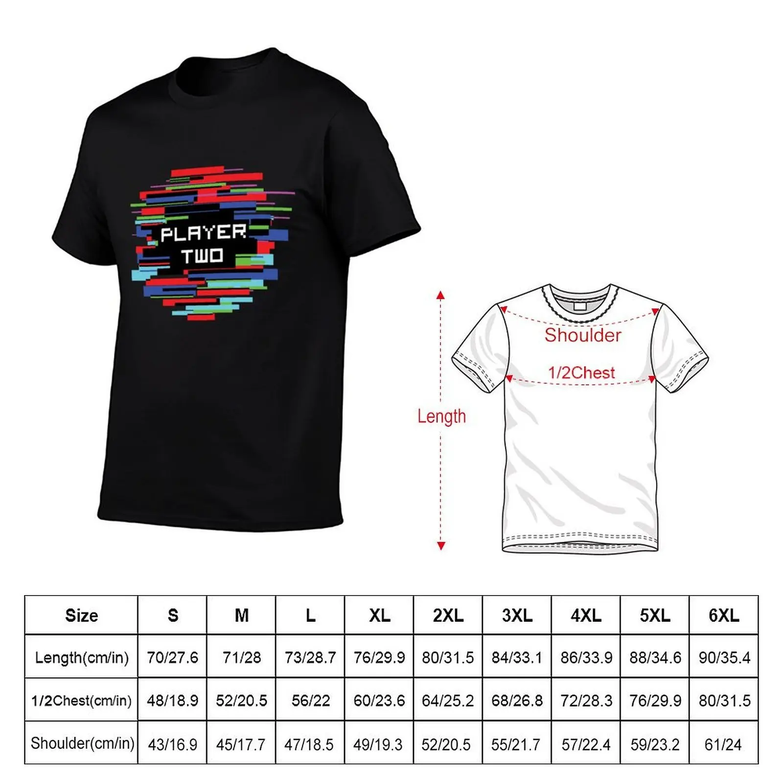 Be More Chill - Player Two (Jeremy) T-Shirt vintage graphic tee boys whites men workout shirt