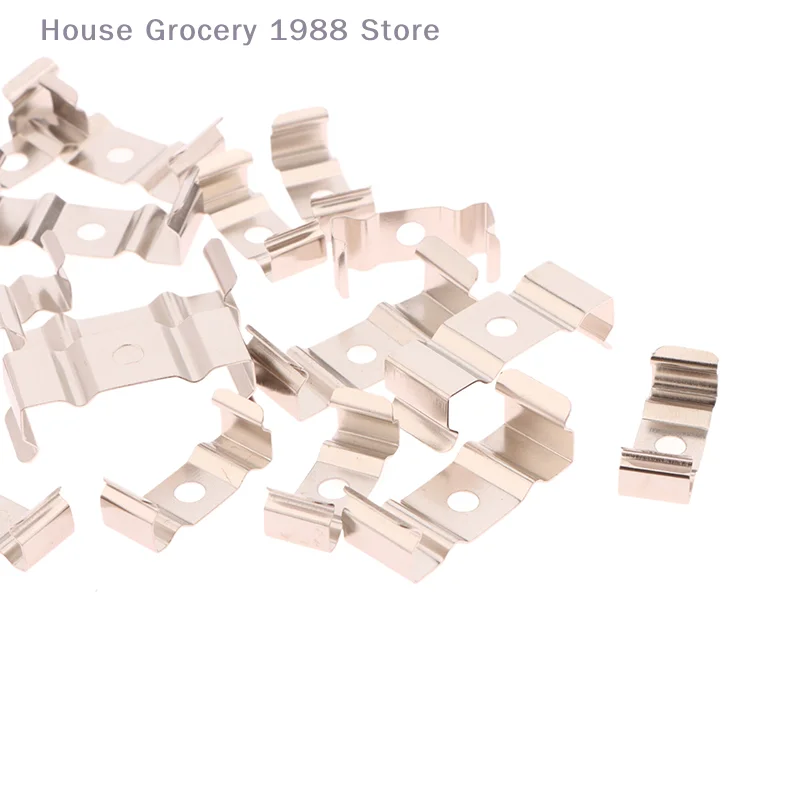 （HG） 50Pcs T5/T8 LED Tube Bracket Clips Holder Bracket For Lamp Socket/Ceiling Lamp/Light Fixture For Home Electric Appliance