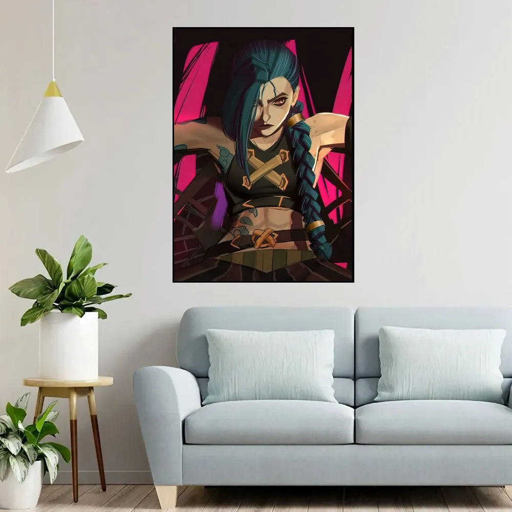 A-Arcane Jinx L-Lols Poster Fancy Wall Sticker for Living Room Bar Vintage Decorative Painting Middle #3