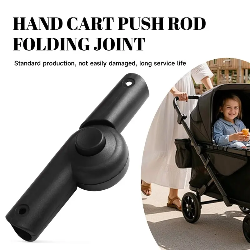 CYGJ-Stroller Folding Handle Connector For 22Mm Tubes Folding Pushchair Handle Stroller Replacement Parts