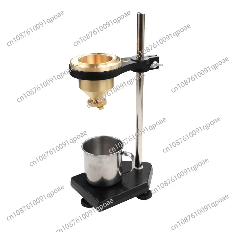 

Viscometer Flow Cup Viscometer Cup 4# Flow Viscosity Cup Liquid Flow Meter Liquid Viscosity Tester with Base