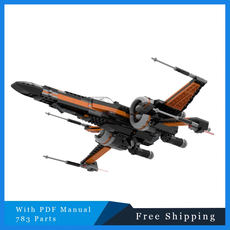 783 قطعة سلسلة معركة النجوم كول ستارفايتر اللبنات الطوب نموذج الأطفال الإبداعية الجمعية عرض لعبة هدايا عيد الميلاد