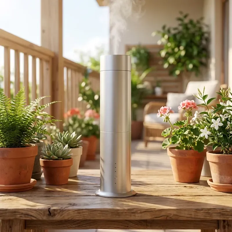 【CHIMU HOME】 Electric Waterless Scent Diffuser for Commercial Use 4000mAh Wireless 300m Coverage Premium Aluminum OEM ODM