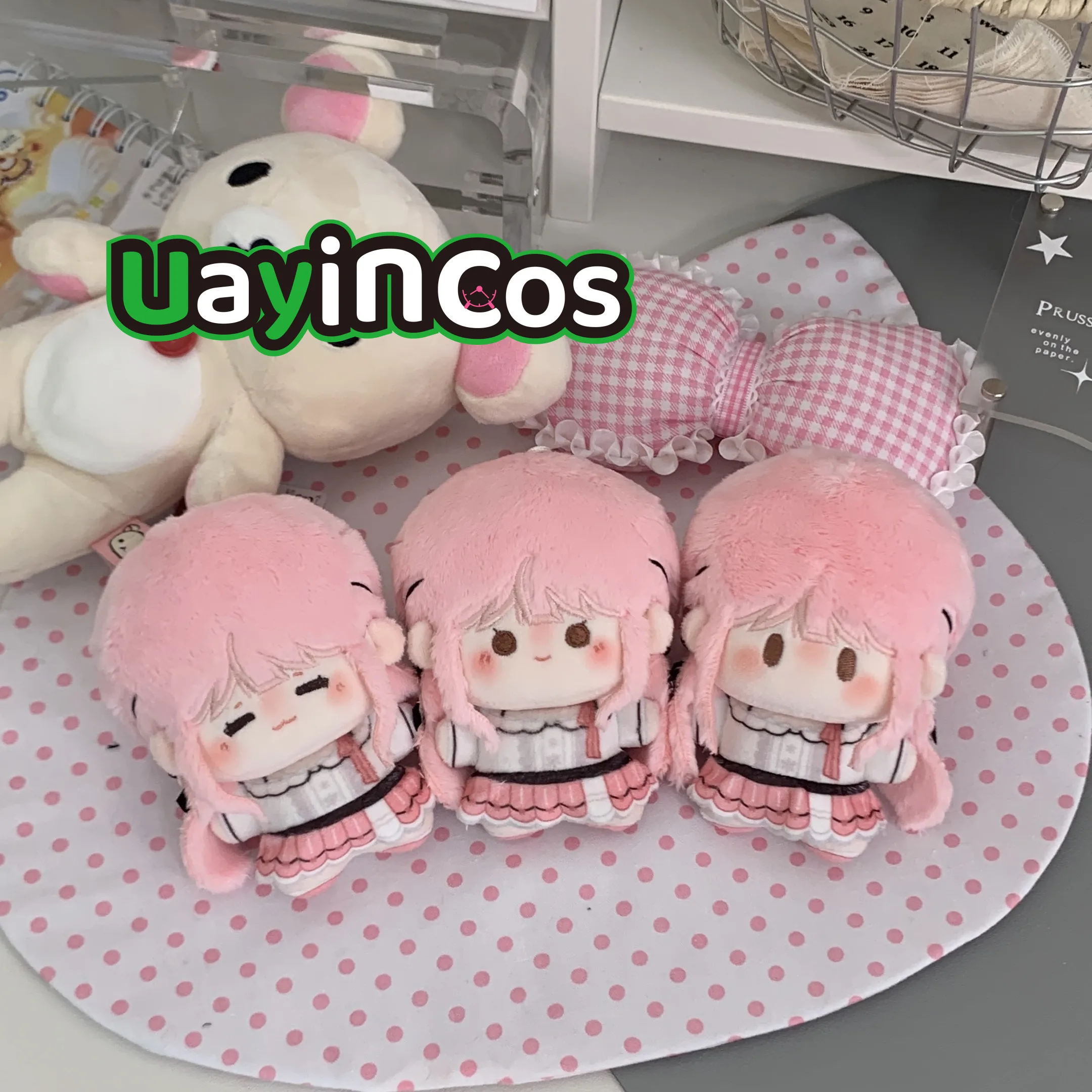 

В наличии 10 см Infinity Nikki мягкие плюшевые игрушки плюшевая кукла одежда животное кролик украшения аниме игра брелок сумка игрушка детский подарок