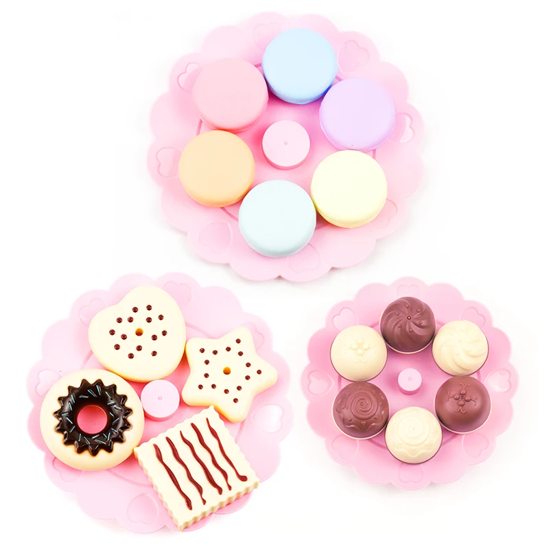23PCS Kinder Küche Set Geburtstag Kuchen Spielzeug Mädchen Simulation Lebensmittel Kekse Schokolade Kinder Bildung Spielen Haus Für 3 Jahre geschenke – Detail 5