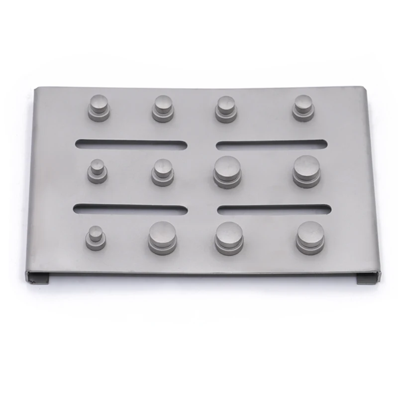 

Dental Rubber Dam Clamps Holding Tray Endodontic Rubber Barrier Clip Stainless Steel Tray Surgical Instruments