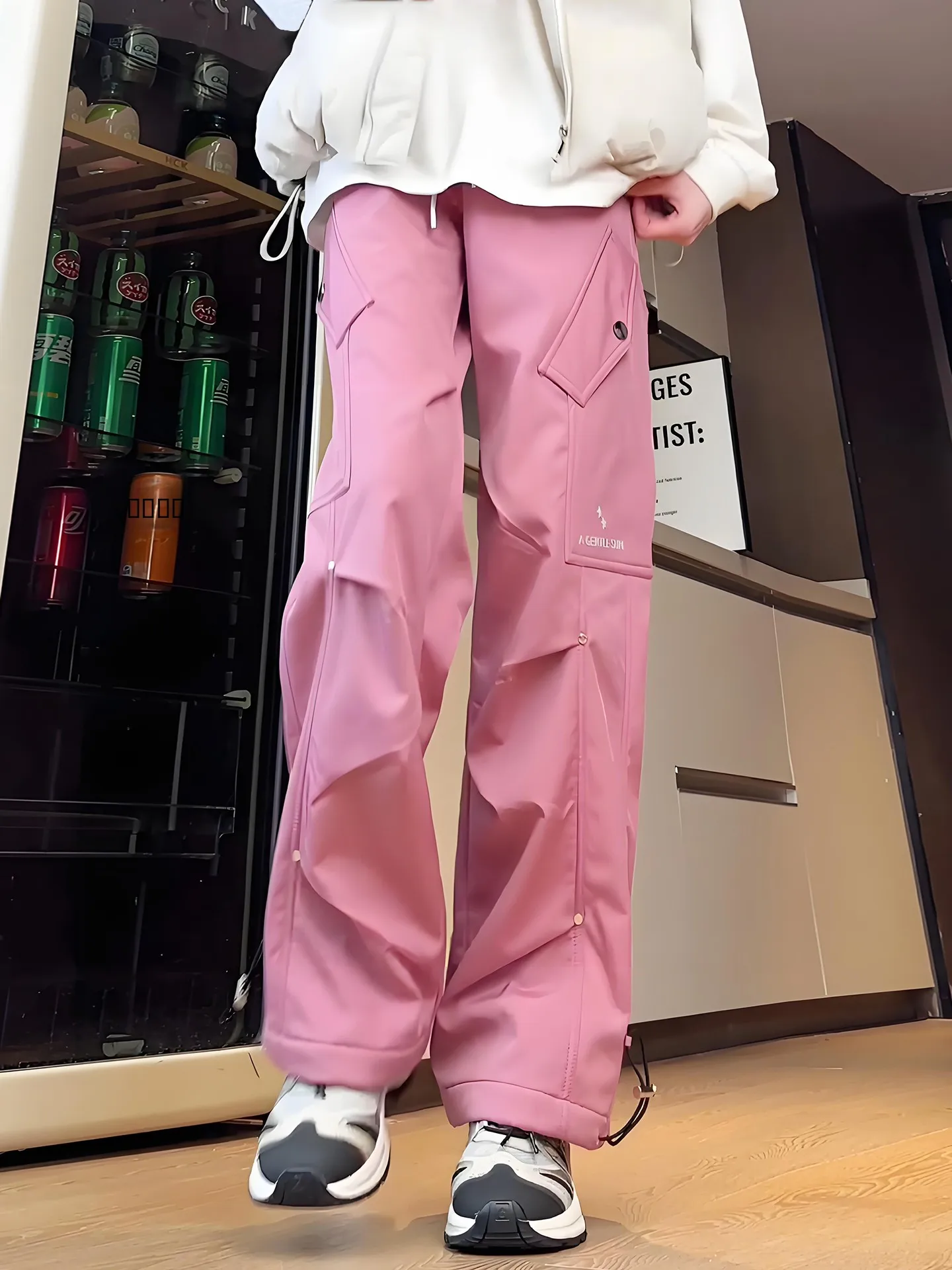 

American Sle Fce Lined Waterproof Windproof Winter Workwear Trousers for Men And Women Outdoor Skiing And Climbing Pants