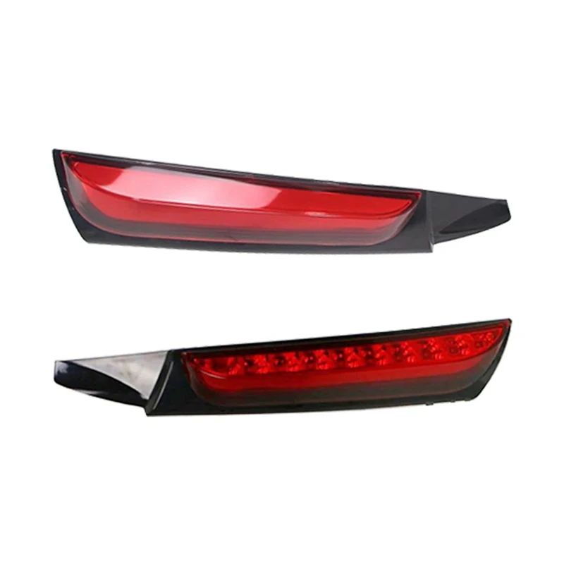 Car Flashing 1 Set LED Reflector Rear Lamp For Toyota Fortuner 2015 - 2020 Light Brake Light Warning Light