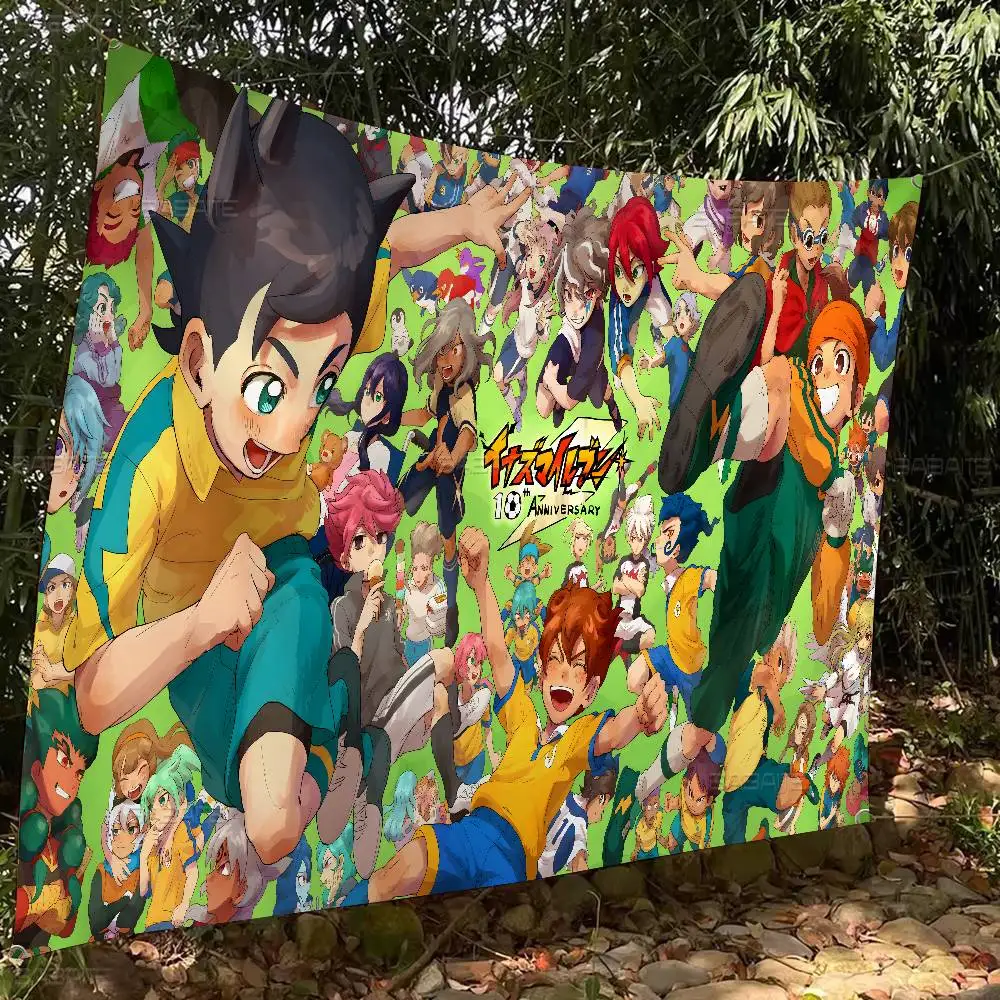 I-Inazuma E-Eleven Anime High End Quality Banner Printing Artistic Atmosphere Style Camping Flag