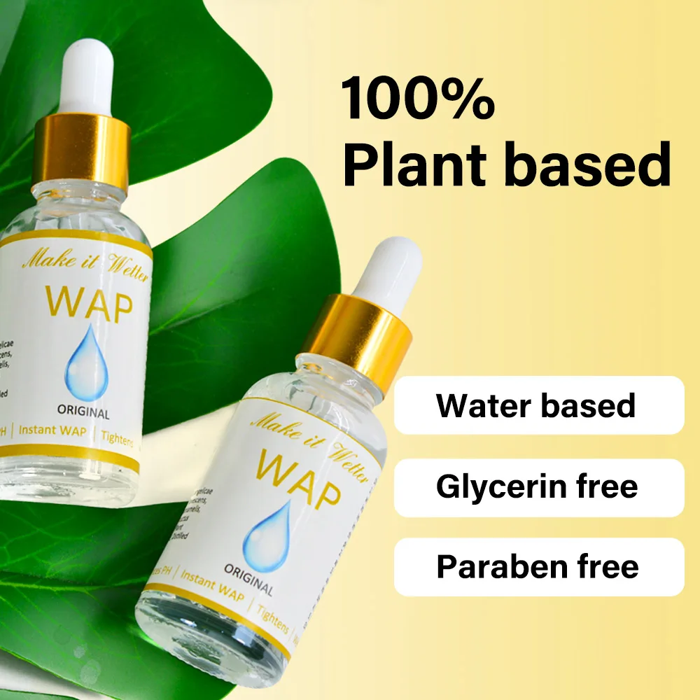 30ml Original Plant Based Yoni Slime Intimate WAP Vaginal Tightening Balance PH Make Pussy Wetter Women Private Part Nourish Oil