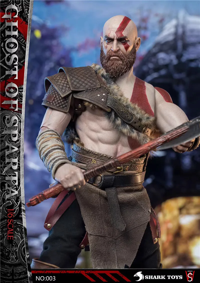 1/6 sharktoys & swtoys 003คนกล้าทำ SPARTAN นักรบโล่ทั้งชุดของขวัญตุ๊กตาขยับแขนขาได้ที่เคลื่อนย้ายได้สำหรับแฟนๆเก็บ