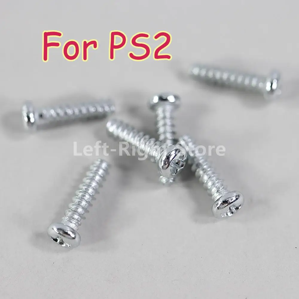 100sets=600pcs Replacement Silver Metal Screws FOR PS2 9000 70000 7W 9W Console Host Screws Set Kit Repair Parts