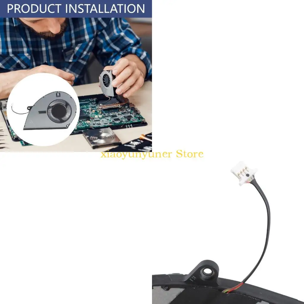 P9JB Replacement CPU Cooling Fan Heatsink Laptop Graphics Card Cooling Fan For A315-24P A315-510P A515-48M Laptop Notebook
