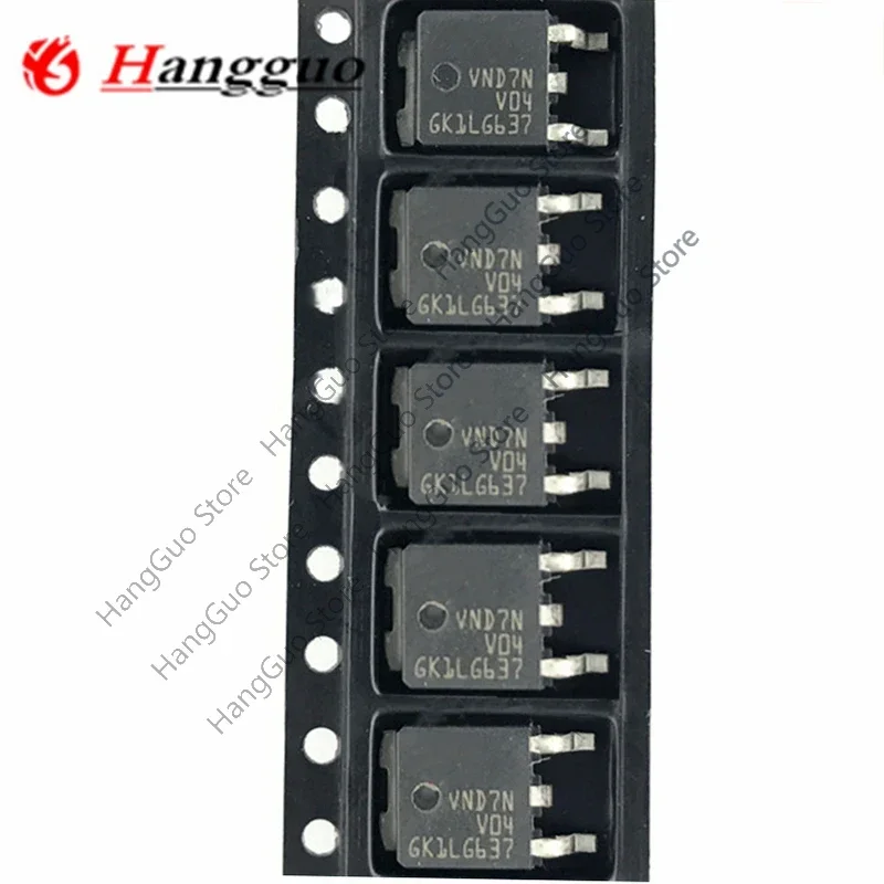 10PCS/Lot Original VND7NV04 VND7N V04 TO-252 IC Chip