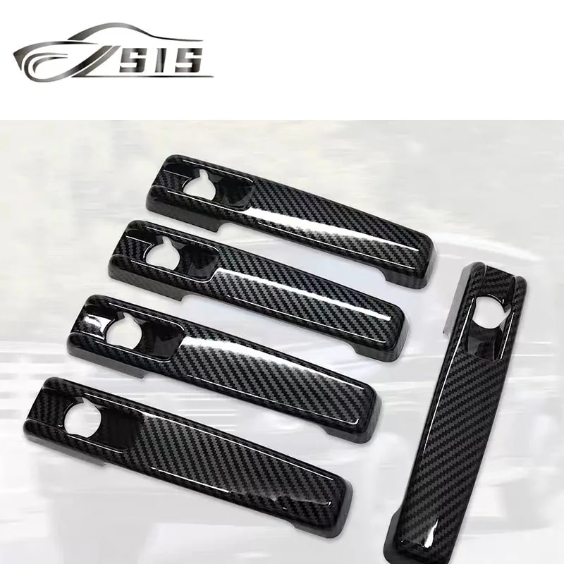 G-Class G500 G63 W463 W464 Dry Carbon Fiber Door Handles W464 W463A Glossy Matte Color Interior Exteriors Handle Covers