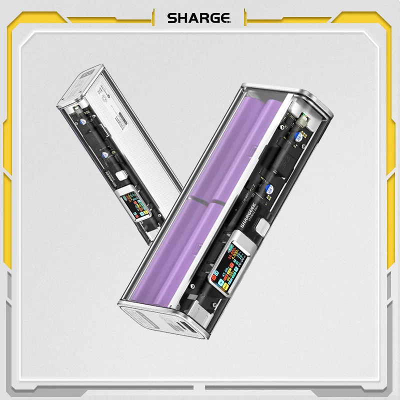 

SHARGE 20000mAh Power Bank Portable Charger 130W PD Fast Charging for MacBook Pro, iPad, iPhone 13, Dell XPS and More