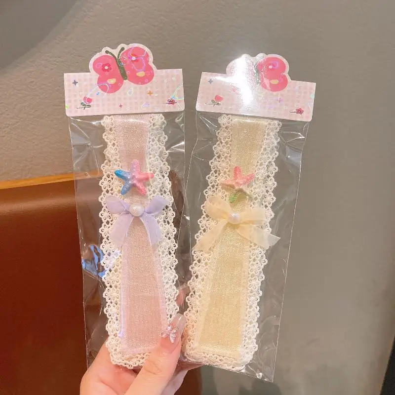 1 Stück Lolita-Stirnband für Kinder, Blumenmuster, breiter Rand, Sommer, Mädchen, Stirnfransen, Haarspange für Baby, Haarfixierer – Detail 8