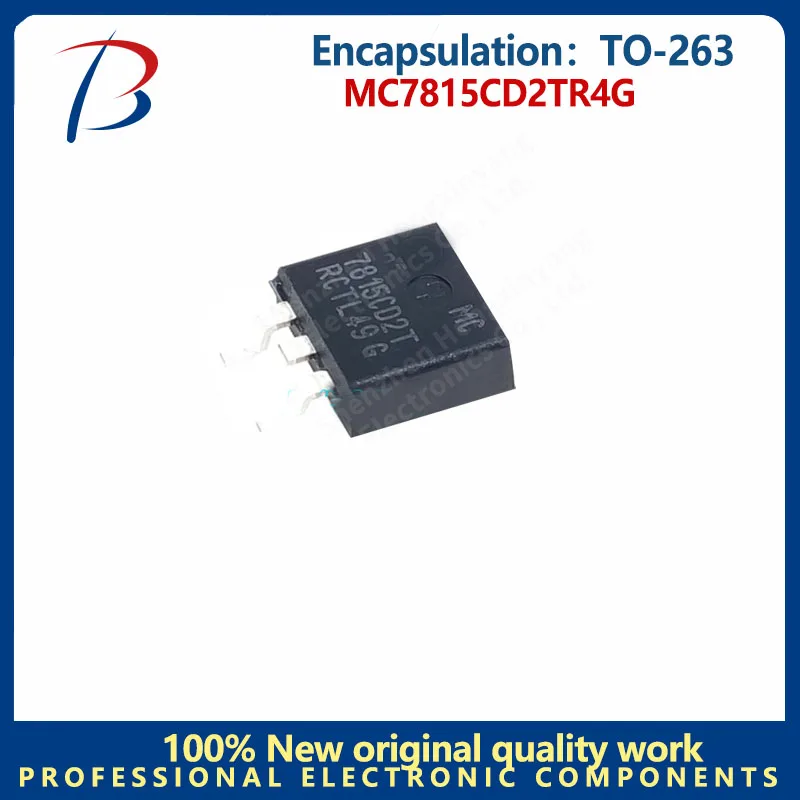 20pcs MC7815CD2TR4G package TO-263 7815CD2T 1A 15V linear regulator
