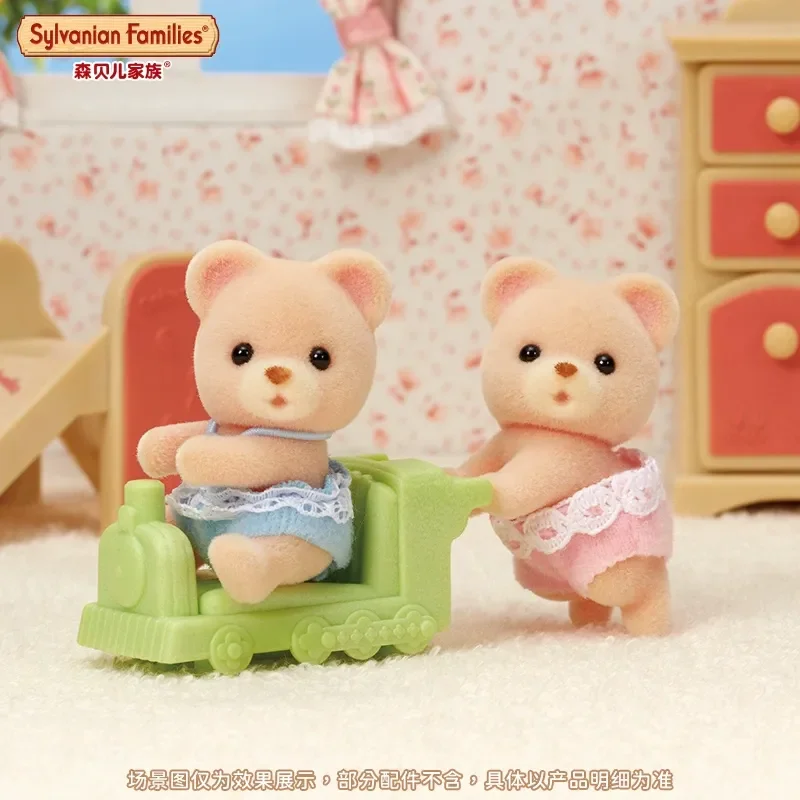 Sylvanian Families Anime Figure Modèle Jouets, Jardin d'enfants, Série Bébé, Décoration de Chambre Suspendue, Ornement, Cadeaux d'Anniversaire, Haute Qualité