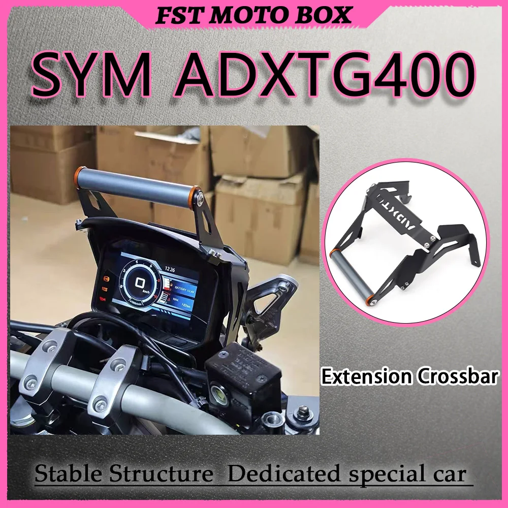 FOR SYM ADXTG400 Instrument Navigation Extension Crossbar Center Mount for Unobstructed View Modified Motorcycle Accessory