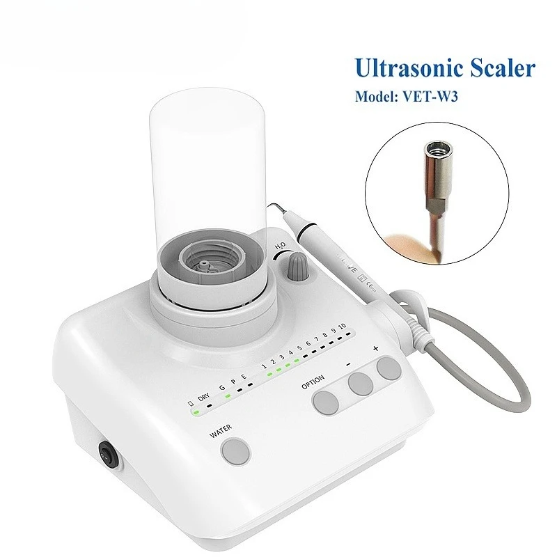 Dentals Wireless Ultrasonics Scaler Detachable Handpiece Auto Water Supply Tooth Cleaner