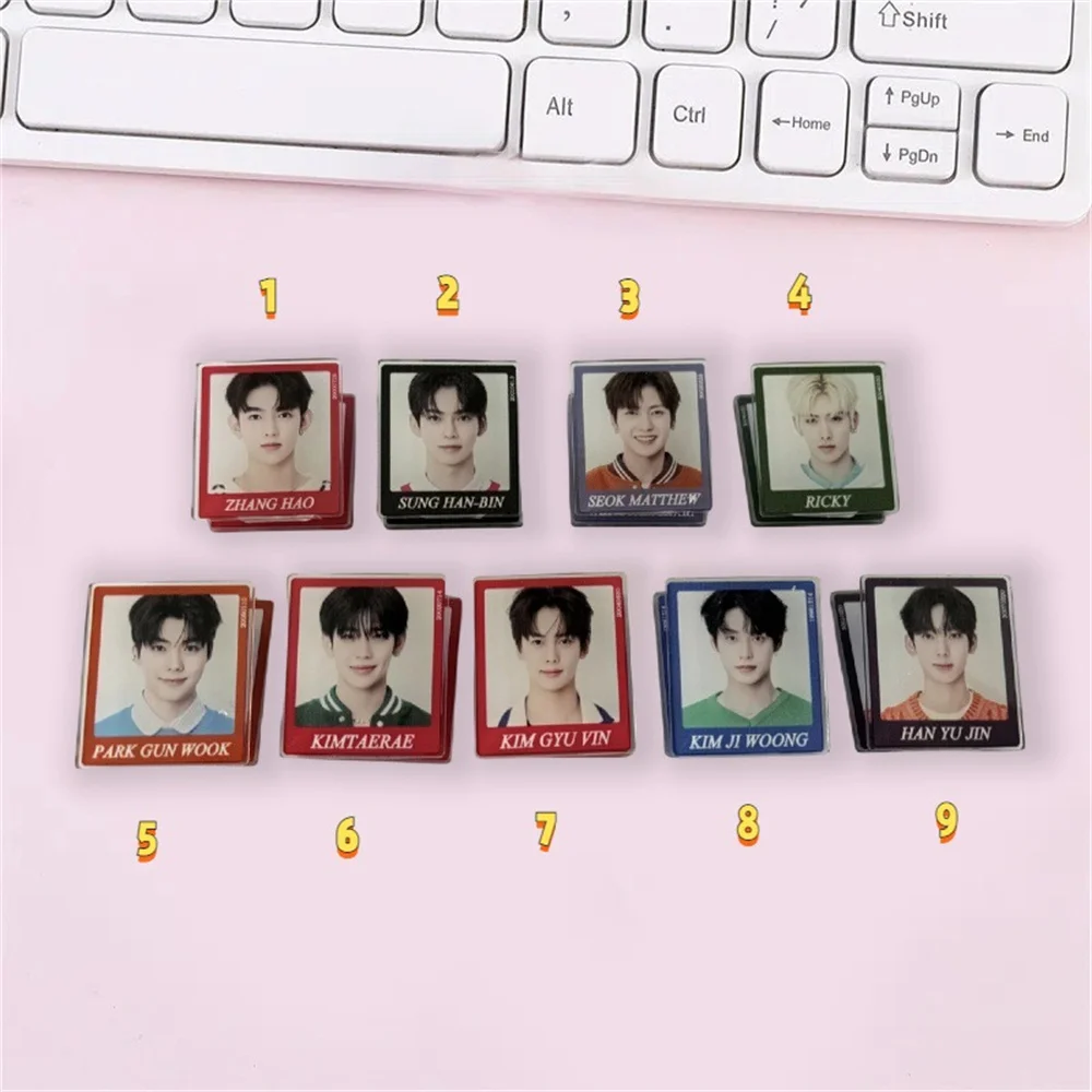 

Kpop ZB1 ZEROBASEONE Acrylic PP Clip Daily Supplies PARKGUNWOOK Ricky ZHANGHAO HANYUJIN SEOKMATTHEW Fans Gifts Collection
