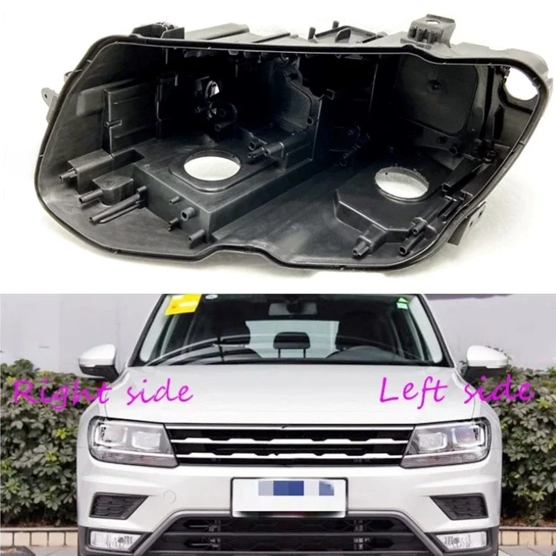 

Headlight Base For Volkswagen VW Tiguan L 2017 2018 2019 2020 Headlamp House Car Rear Base Front Auto Headlight Back House