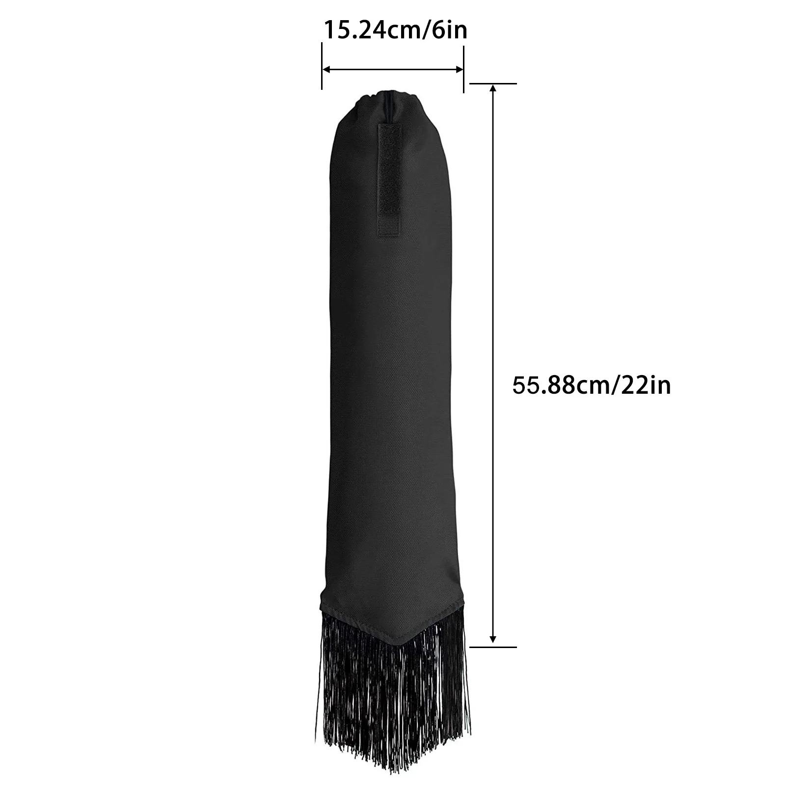 Horse Tail Bag Waterproof Horsetail Protection Bags Anti-dirty Braided Tail Cover Protector With Fringe Horse Grooming Supplies