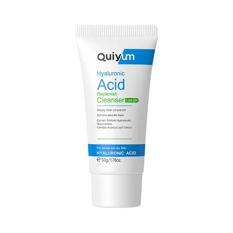 

Hyaluronic Acid Facial Cleanser Nicotinamide Rich Foaming Face Cleanser Moisturizing Face Skin Care Oil-Control Washing Products