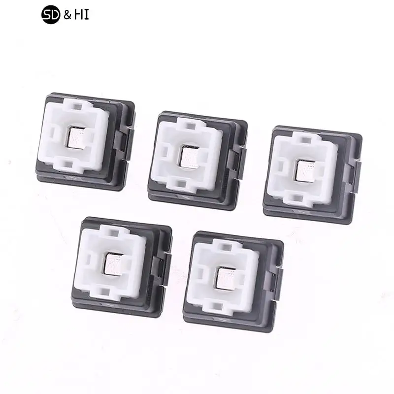 5Pcs  Romer-G Switch For G910 G810 G310 G413 G512 G613 Mechanical Keyboard Shaft Change Shaft Black Switch