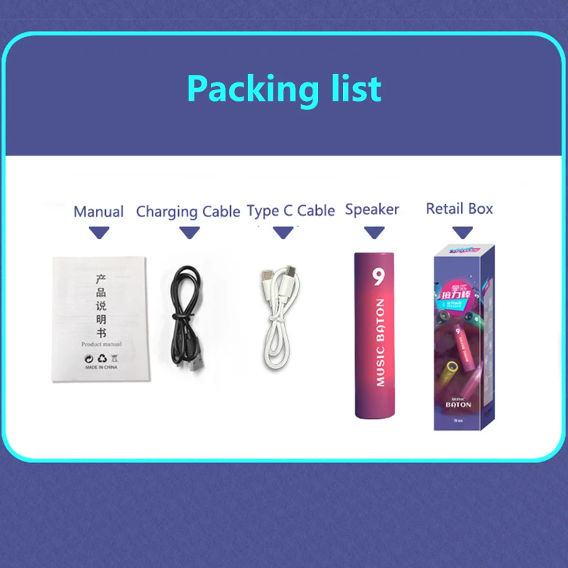 Bluetooth Speaker Power Bank 3000mAh Portable Charger External Battery Pack for iPhone 16 X Samsung Huawei Xiaomi Mini Powerbank - Image 6