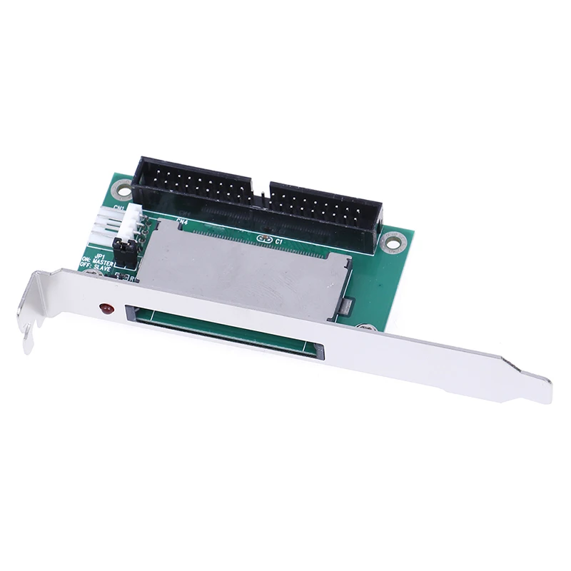 【40-Pin CF Compact Flash Card To 3.5 IDE Converter Adapter PCI Bracket Back Panel】