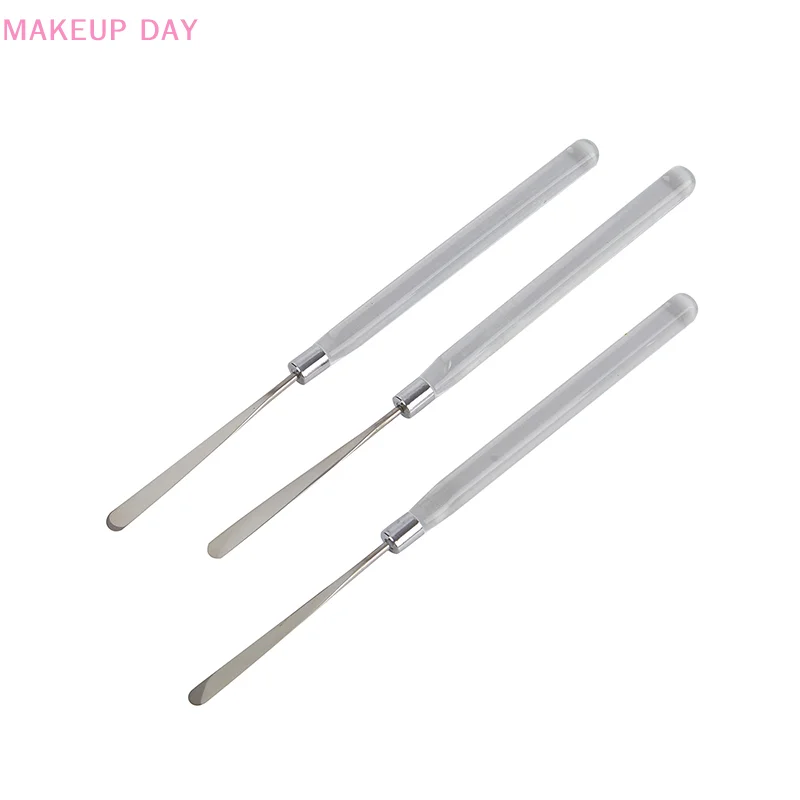 1Pcs Nail Art Stirring Rod Stainless Steel Acrylic Powder Liquid UV Gel Stirring Tool Spatula Pin Nail Accesories And Tools