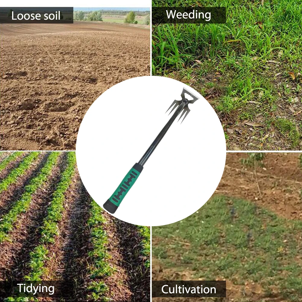 정원용 손 잡초 도구, 다기능 뿌리 뽑기 도구, 잔디 뿌리 제거 도구, 마당 잔디 정원용, 5/6/11 가지