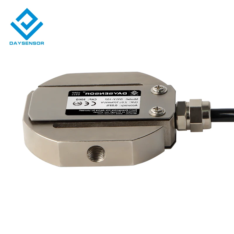 DYLY-102 S Type Load Cell 200kg Compression Tension Force Sensor High Accuracy Transducer 7T for Batch Tank Weighing Scale