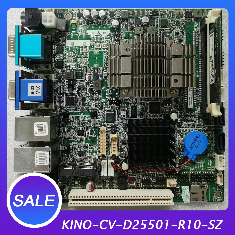 For IEI Industrial motherboard Dual net-work port KINO-CV-D25501-R10-SZ REV.1.0