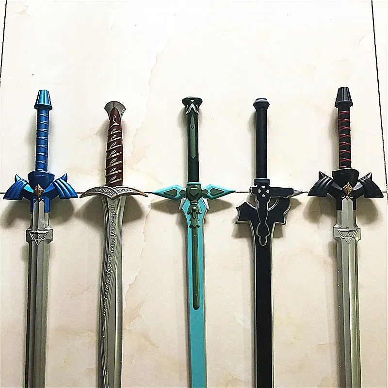 LT 80cm sword art online SAOKirigaya Kazuto Elucidator  Cosplay Prop PU Foam Modle Toy Supply