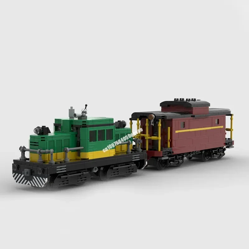 

Новый город, технический поезд, железная дорога, Moc Switcher, модель локомотива, головоломка на заказ, сделай сам, креативные идеи, детские игрушки, подарок на день рождения