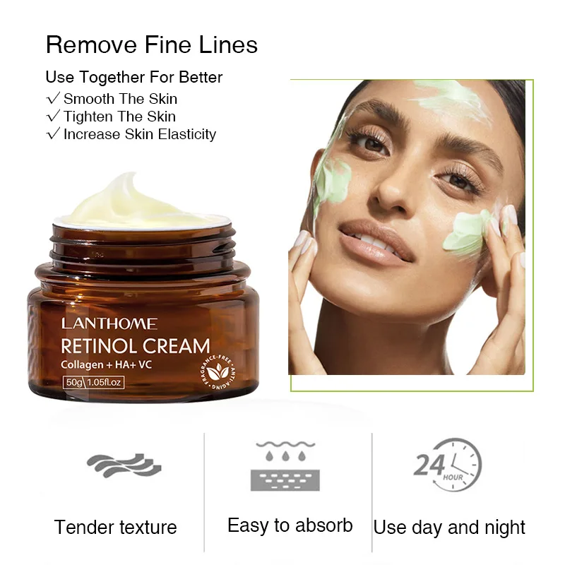 

Anti-aging Retinol Cream Reduce Sebum Overflow,dilute Epidermal Pigment The Main Function Of Green Tea Is Anti-oxidation 50g