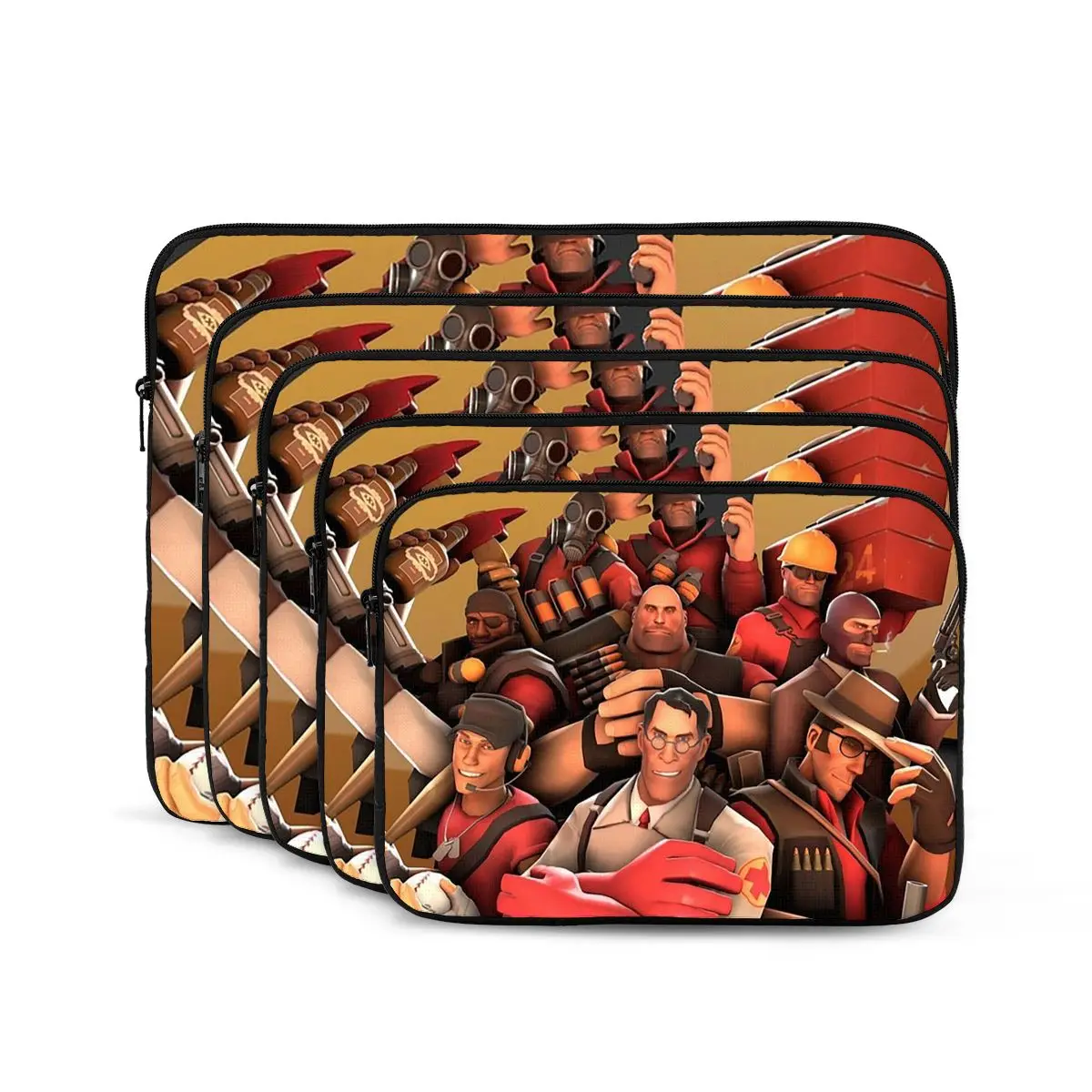 

Плакат Team Fortress 2, художественная сумка для ноутбука, чехол для ноутбука, чехол для ноутбука, противоударный чехол для планшета, сумка