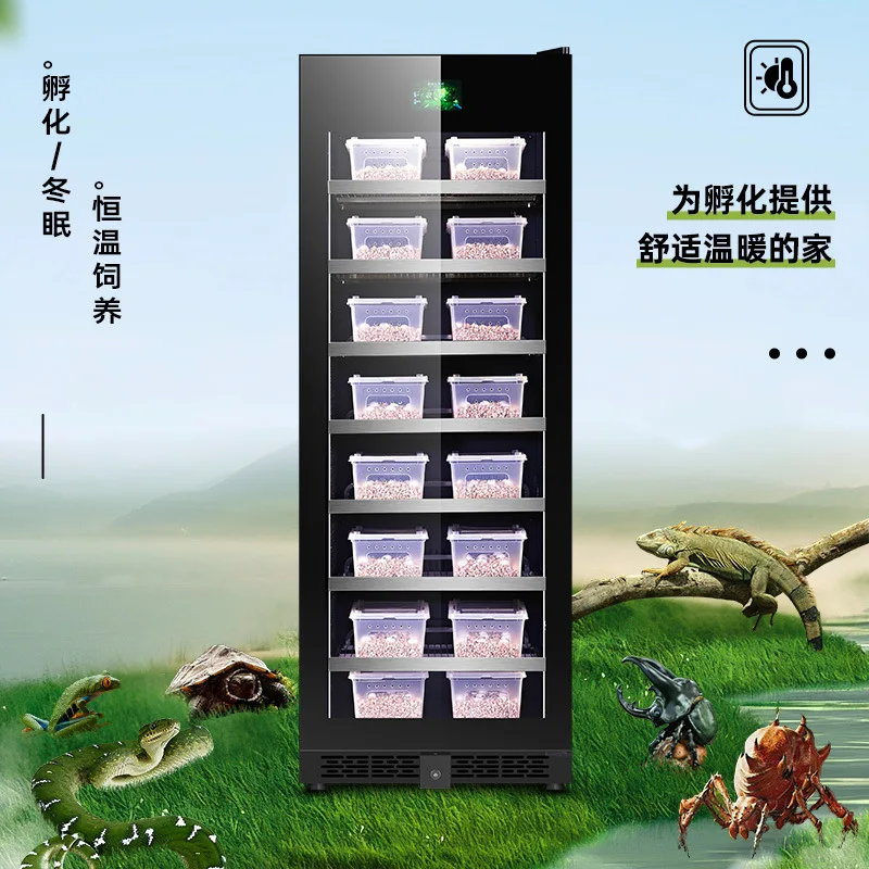 Manufacturer Reptile Supplies Intelligent Double Temperature Control  Breeding Rack Snake Tortoise Leopard Gecko Enclosure