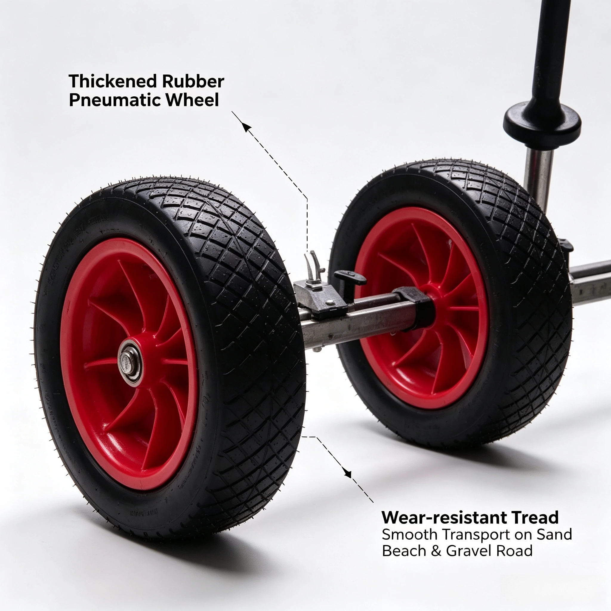 Manual Portable Foldable Easy  - Kayak Cart Trolley Carrier Dolly review and price
