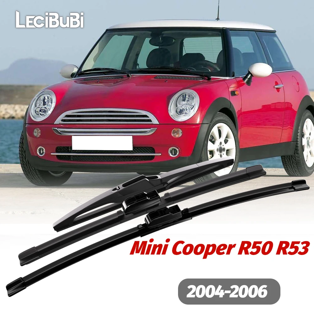 

1set Front & Rear Windshield Wiper Blades Windscreen Wipers For Mini Cooper R50 R53 2004-2006 2005 Accessories