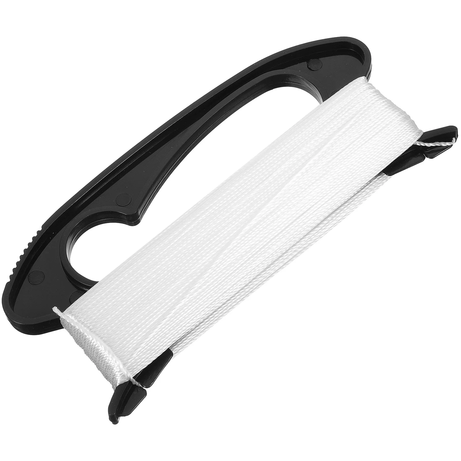 100M Flying Kite String en hoogwaardige kunststof wikkelplank Outdoor recreatieaccessoire voor vliegerliefhebbers Zwart